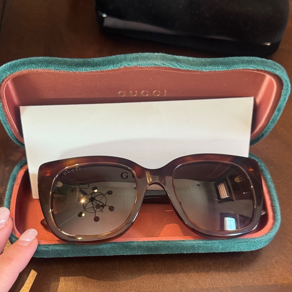 Gucci Tortoise Shell Sunglasses